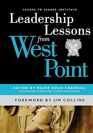 leadership lessons from west point 1st edition doug crandall 1118009126, 978-1118009123