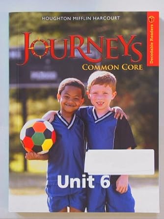 decodable reader unit 6 grade 1 decodable reader unit 6 grade 1 1st edition houghton mifflin harcourt