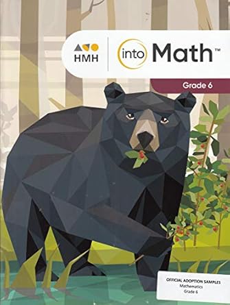 hmh into math student workbook grade 6 1st edition juli k dixon ,timothy kanold 0358115817, 978-0358115816