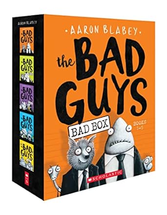 the bad guys box set books 1 5 box edition aaron blabey 1338267221, 978-1338267228