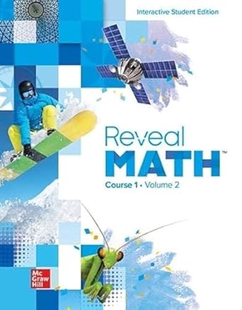 reveal math course 1 interactive   volume 2 1st edition mhe ,mcgraw hill 0078997143, 978-0078997143