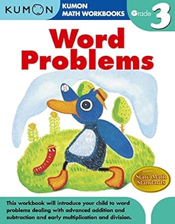 kumon grade 3 word problems workbook edition kumon publishing ,eno sarris 1934968625, 978-1934968628