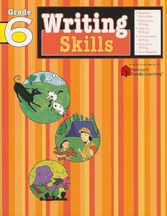 writing skills grade 6 1st edition flash kids editors 1411404831, 978-1411404830