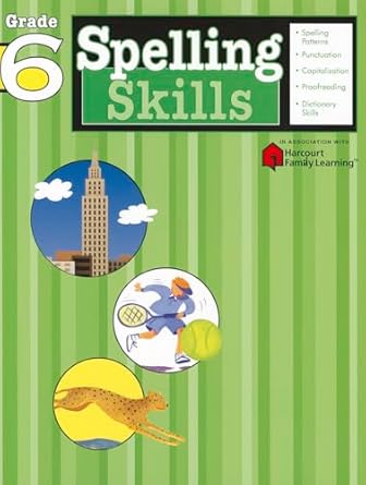 spelling skills grade 6 1st edition flash kids editors 1411403878, 978-1411403871