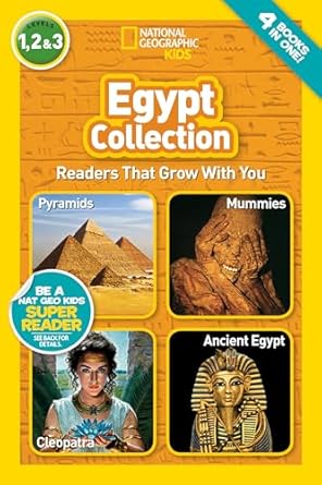 national geographic readers egypt collection 1st edition national geographic kids 1426338449, 978-1426338441