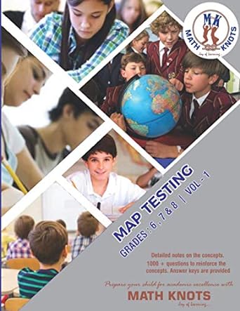 map testing workbook grades 6 8 vol 1 1st edition mrs gowri m vemuri ,mr ritvik pothapragada 1950573958,