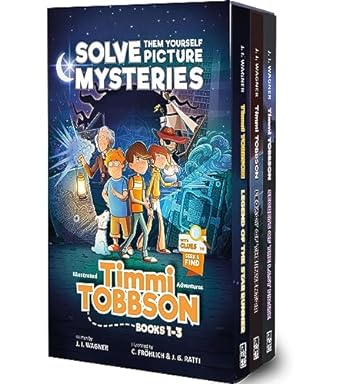 timmi tobbson big boxed set solve them yourself picture mystery adventures for boys and girls aged 8 12 boxed