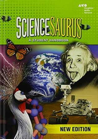 sciencesaurus student handbook grades 6 8 1st edition holt mcdougal 0544058402, 978-0544058408