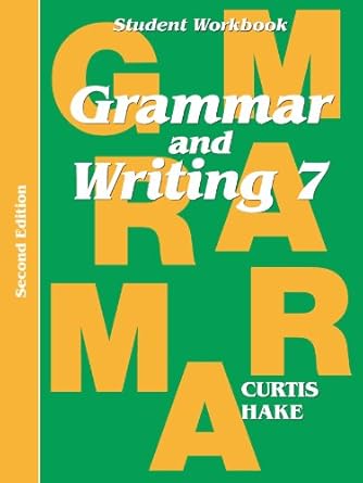 grammar and writing student workbook grade 7 1st edition steck vaughn 0544044304, 978-0544044302