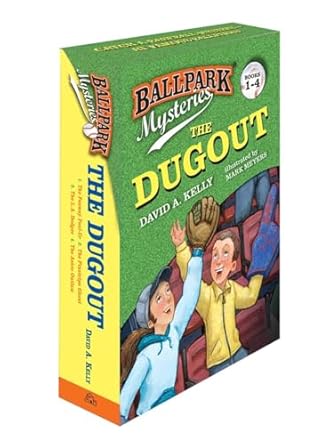 ballpark mysteries the dugout boxed set 1st edition david a kelly 0399557547, 978-0399557545