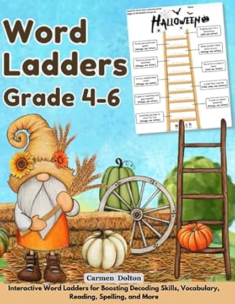 word ladders grade 4 6 interactive word ladders for boosting decoding skills vocabulary reading spelling and