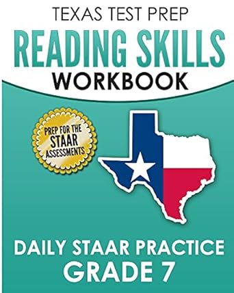 texas test prep reading skills workbook daily staar practice grade 7 preparation for the staar reading tests