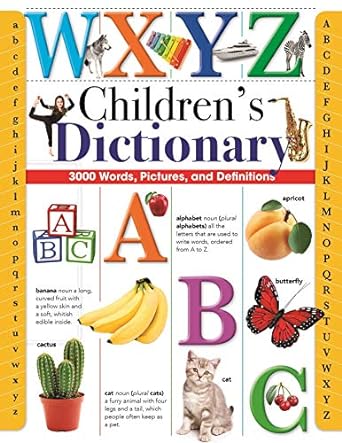 childrens dictionary 3 000 words pictures and definitions 1st edition martin manser 1631582739, 978-1631582738