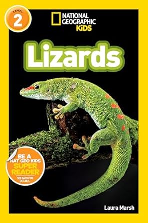 national geographic readers lizards 1st edition laura marsh 1426309228, 978-1426309229