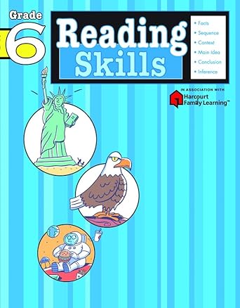 reading skills grade 6 harcourt family learning edition flash kids editors 1411400771, 978-1411400771