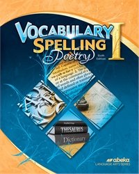 vocabulary spelling poetry i abeka 7th grade 7 spelling vocabulary and poetry student work book 1st edition