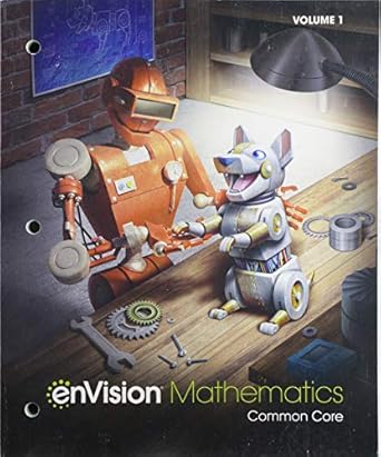 envision mathematics 2021 common core   grade 7 volume 1 student edition scott foresman 1418269492,