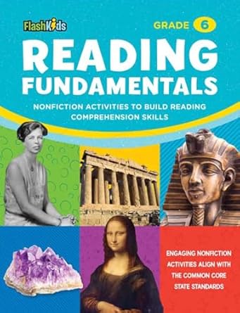 reading fundamentals grade 6 nonfiction activities to build reading comprehension skills 1st edition aileen