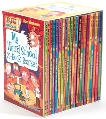 my weird school 21 book box set 1st edition dan gutman ,jim paillot 0062022717, 978-0062022714