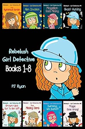 rebekah girl detective books 1 8 fun short story mysteries for children ages 9 12 1st edition pj ryan