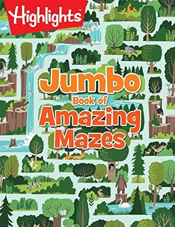 jumbo book of amazing mazes 1st edition highlights 1629798843, 978-1629798844