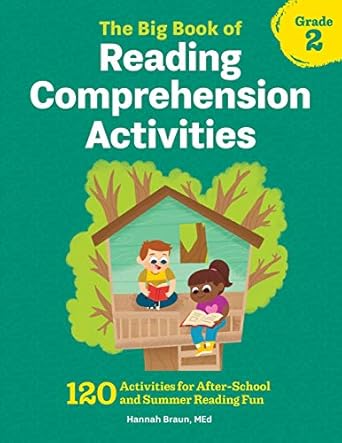 the big book of reading comprehension activities grade 2 120 activities for after school and summer reading