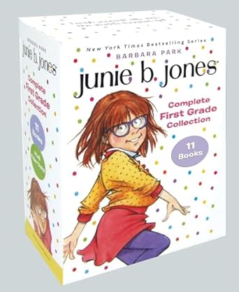 junie b jones complete first grade collection box set box edition barbara park ,denise brunkus 0553509810,