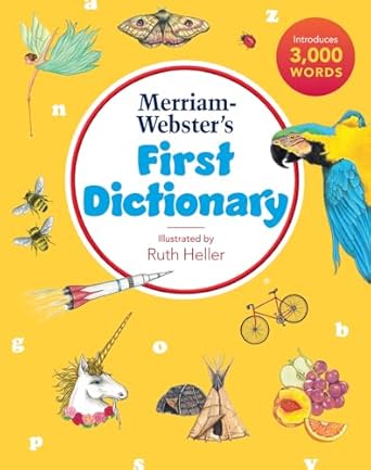 merriam websters first dictionary   illustrations by ruth heller newest edition merriam webster ,ruth heller