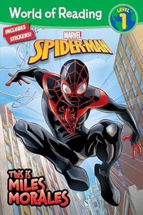 world of reading this is miles morales 1st edition marvel press book group 1368028632, 978-1368028639