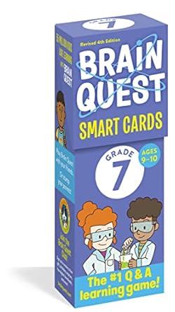 brain quest 7th grade smart cards revised 4th edition workman publishing ,chris welles feder ,susan bishay