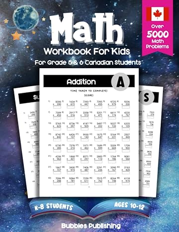 math workbook for canadian students ages 8 9 and 10 years old over 5000+ math problems addition subtraction