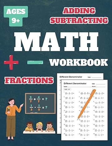 adding and subtracting fractions workbook adding and subtracting fractions workbook for grade 4 grade 5 grade