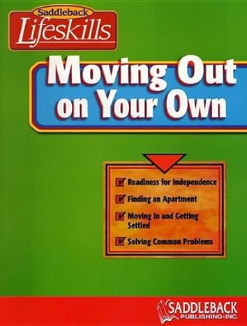 moving out on your own 1st edition laurel and associates 1562545647, 978-1562545642