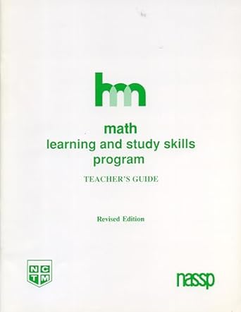 math teachers guide revised edition hm group 0810838079, 978-0810838079