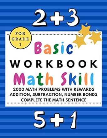 basic math skill grade 1 math book for 1st graders addition and subtraction workbook 1st edition good feel