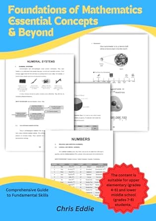 foundations of mathematics essential concepts and beyond comprehensive guide to fundamental skills through