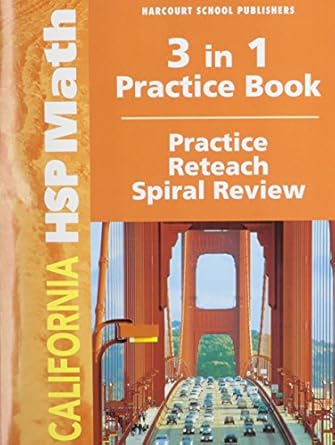 harcourt school publishers math practice/reteach workbook student edition grade 4 1st edition harcourt school