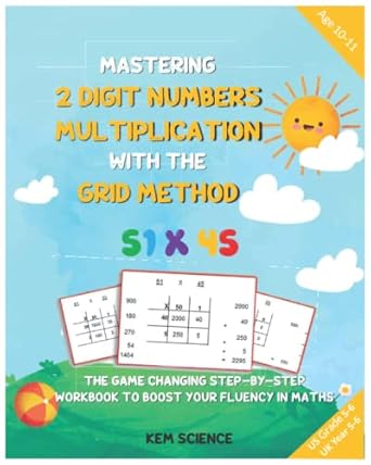 mastering 2 digit numbers multiplication the grid method big numbers multiplication learning ks2 maths