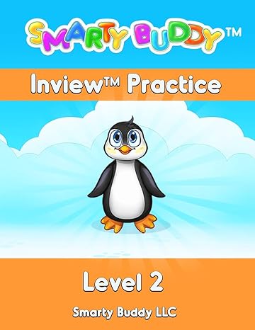 smarty buddy inview practice level 2 level 2 inview series 1st edition smarty buddy llc 1979525919,