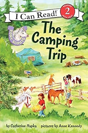 pony scouts the camping trip 1st edition catherine hapka ,anne kennedy 0062086634, 978-0062086631