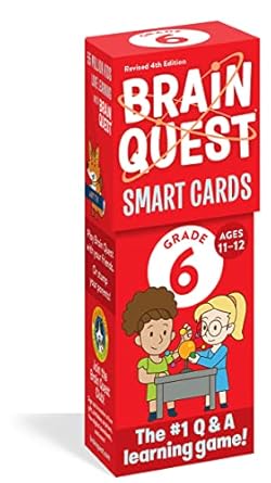 brain quest 6th grade smart cards revised 4th edition workman publishing ,chris welles feder ,susan bishay