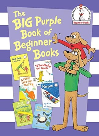 the big purple book of beginner books 1st edition p d eastman ,peter eastman ,helen palmer ,michael frith