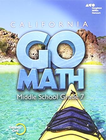 holt mcdougal go math student interactive worktext grade 7 2015 1st edition houghton mifflin harcourt