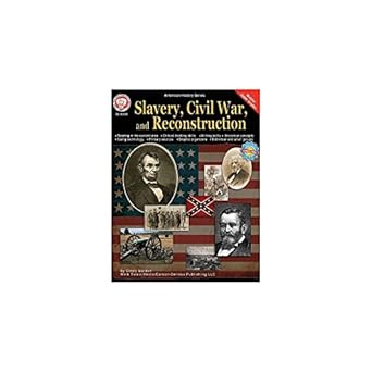 mark twain slavery civil war and reconstruction grade 6 12 american history workbook us history and critical