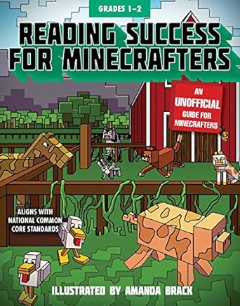 reading success for minecrafters grades 1 2 1st edition sky pony press ,amanda brack 1510730885,