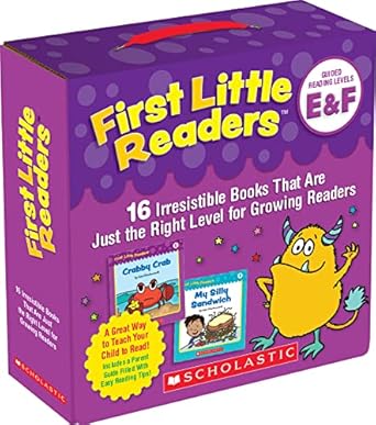 first little readers guided reading levels e and f 16 irresistible books that are just the right level for