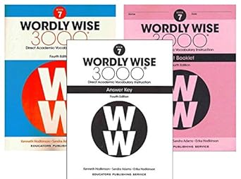 wordly wise 3000 grade 7 set student book test booklet and answer key 1st edition kenneth hodkinson ,sandra