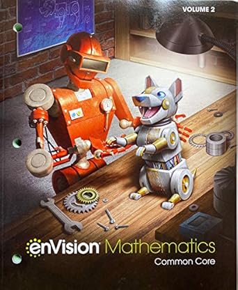 envision mathematics 2021 common core   grade 7 volume 2 student edition scott foresman 1418269506,