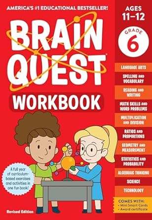 brain quest workbook 6th grade revised edition workman publishing ,persephone walker 1523517409,