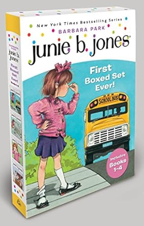 junie b joness first boxed set ever 1st edition barbara park ,denise brunkus 0375813616, 978-0375813610